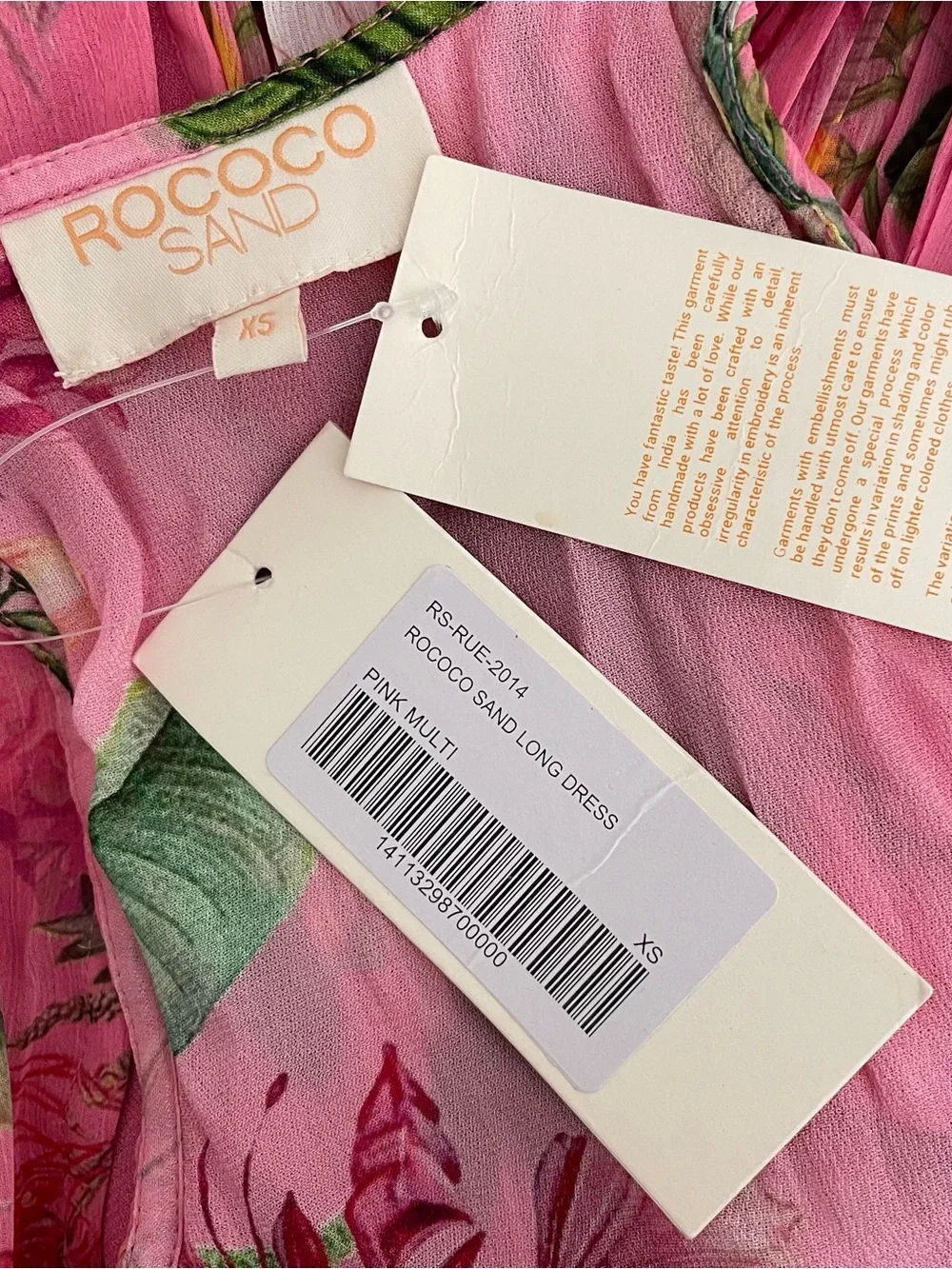 ROCOCO SAND Rue Floral Cut-Out Long Dress - Picture 5 of 8